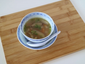 【レシピ】干し椎茸の中華スープ