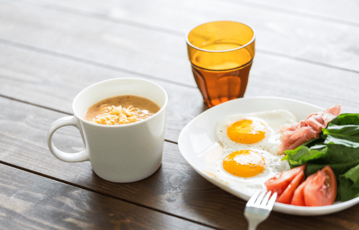 栄養バランスの良い食事